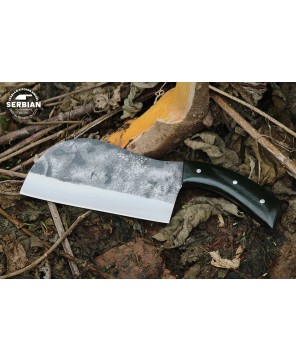 High-Quality Carbon Steel Chef Knife with Micarta Handle