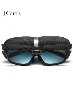 Matte Black Sunglasses Smoked/Green Revo Lens