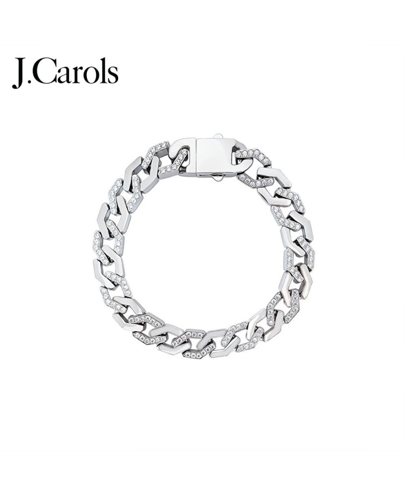 Angular Cuban Link Bracelet