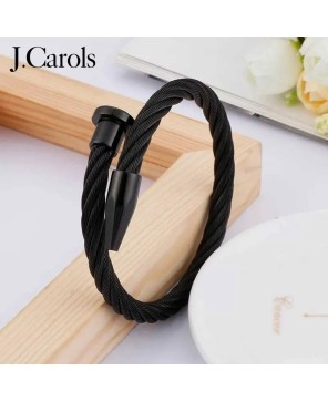 Black Pointe Cable Bangle