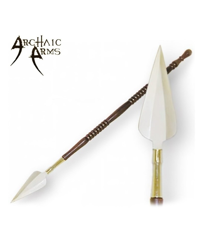 Mohican Warriors Spear: Stainless Steel Tribute