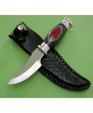 Tribal Frostwood Stainless Steel Skinner Knife