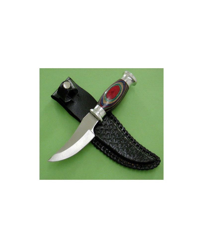 Tribal Frostwood Stainless Steel Skinner Knife