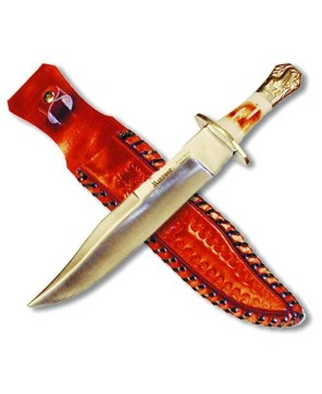 Western Mustang Bowie Knife - Stainless Steel Collection Piece