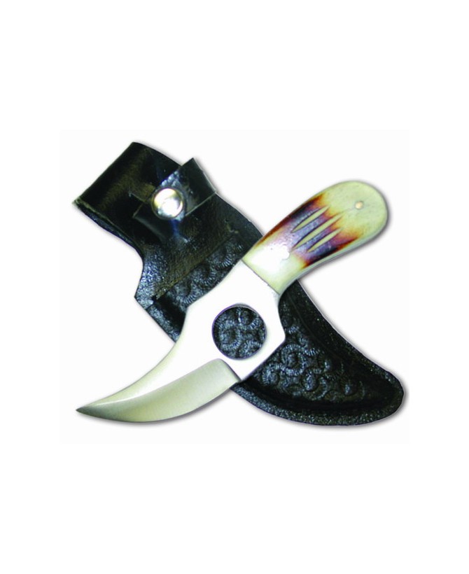 Full Tang Bone Finger Skinner Knife