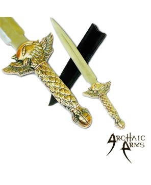 Custom Raven's Claw Fantasy Dagger - Unique Gothic Elegance Awaits!