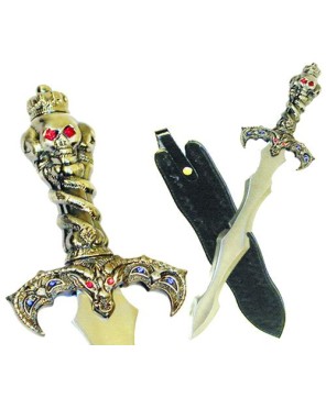 Fantasy Skull Demon Fixed Blade Dagger