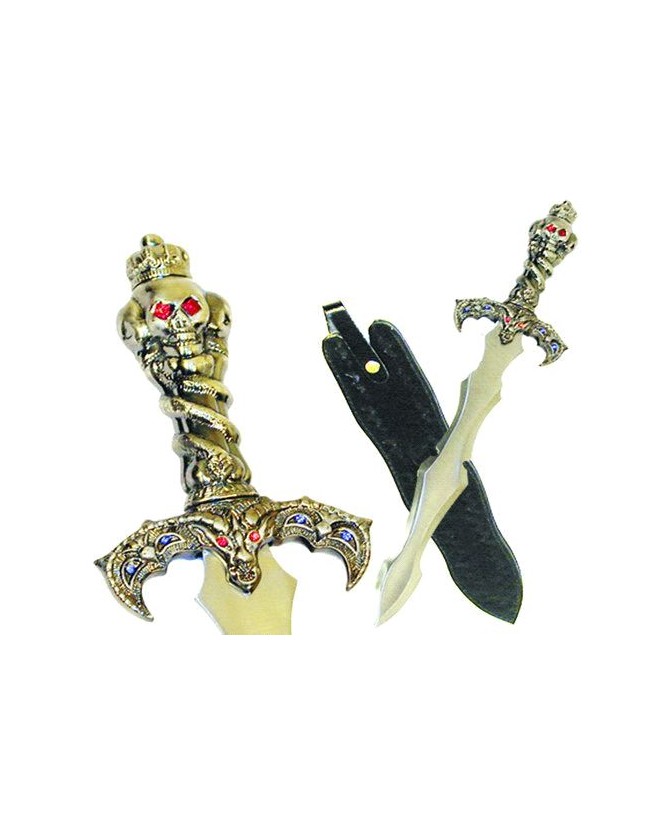 Fantasy Skull Demon Fixed Blade Dagger