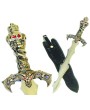 Fantasy Skull Demon Fixed Blade Dagger