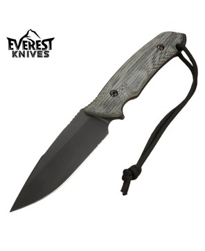 Everest Knives® Tactical Survival Knife: Stainless Steel Craftsmanship