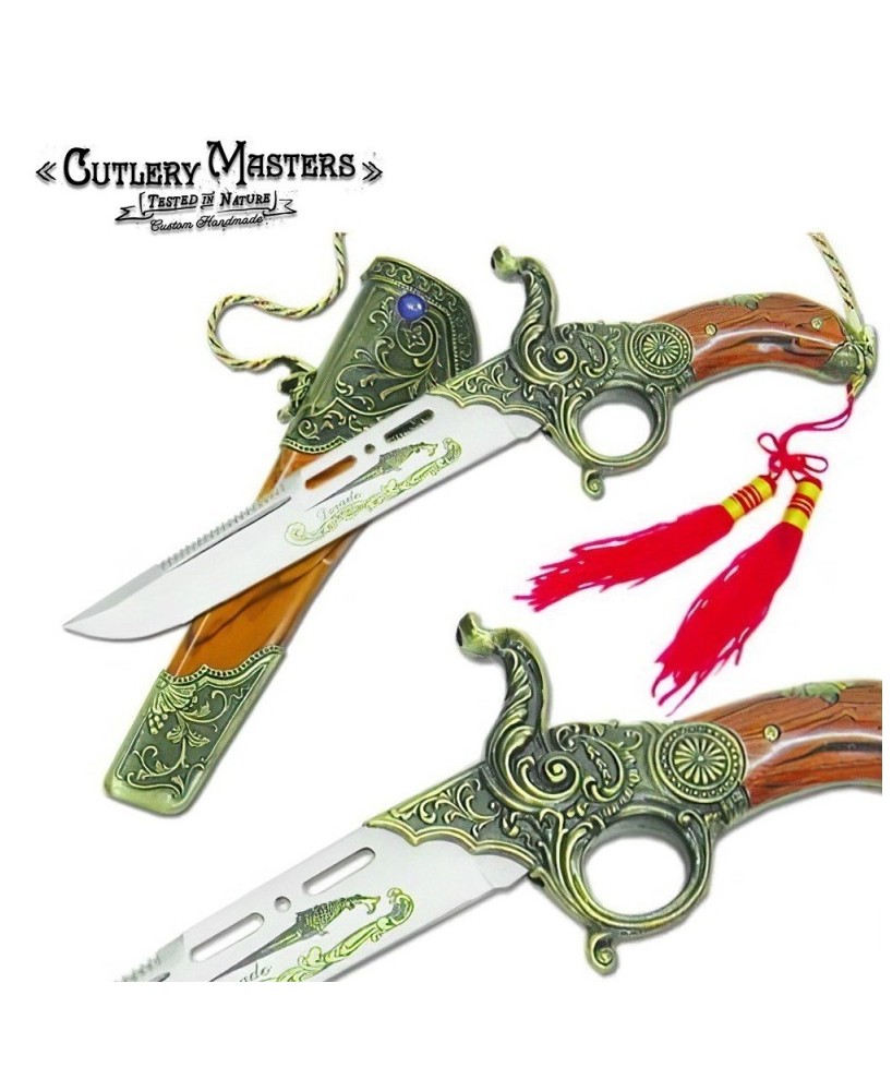 Pistol Shaped Western Draw Dagger