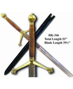 Highlander Crown Claymore Sword