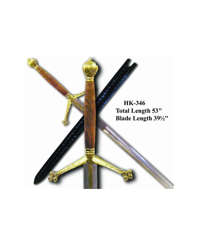Highlander Crown Claymore Sword