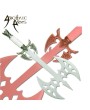 Demon of Darkness Axe - Marble Handle, Stainless Steel Blade
