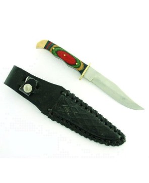 Renegade Hunter Knife: Colorwood Handle Beauty