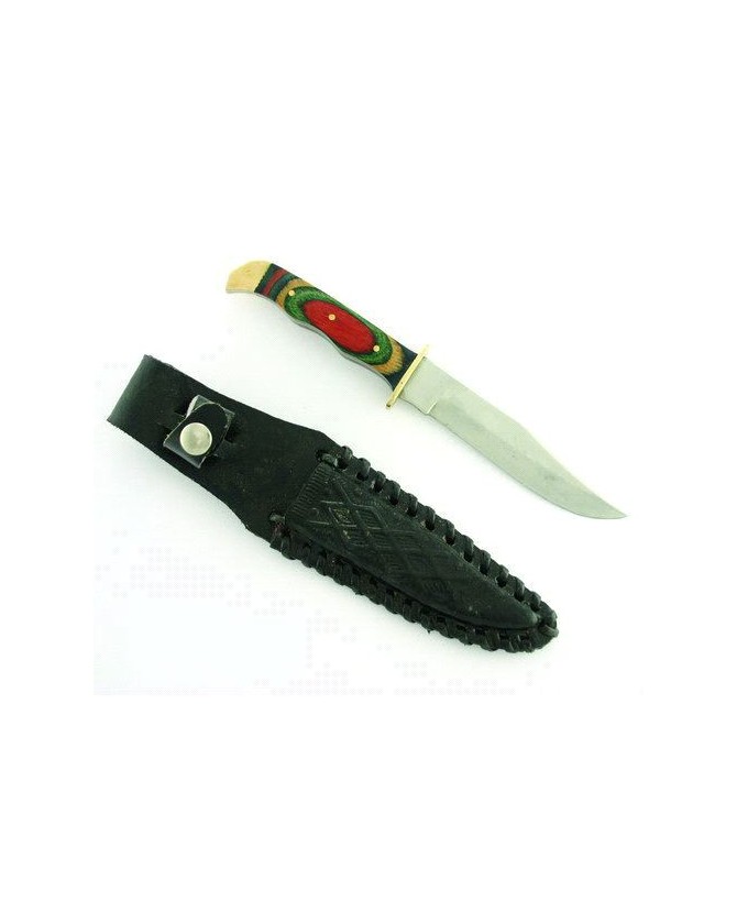 Renegade Hunter Knife: Colorwood Handle Beauty