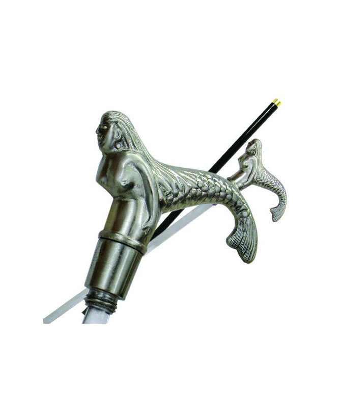 Mermaid Stainless Steel Cane Sword