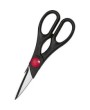 High-Carbon Steel Kitchen Shears - Black Synthetic Handle