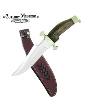 Rhino Bowie Knife - Wood Handle Collectible