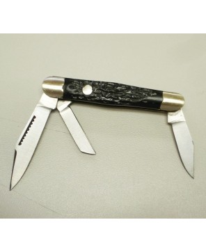 Premium Black Sap Whittler Pocket Knife