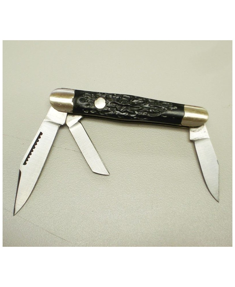 Premium Black Sap Whittler Pocket Knife