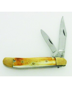 Yellow Bone Ozark Pocket Knife | Vintage Collectible