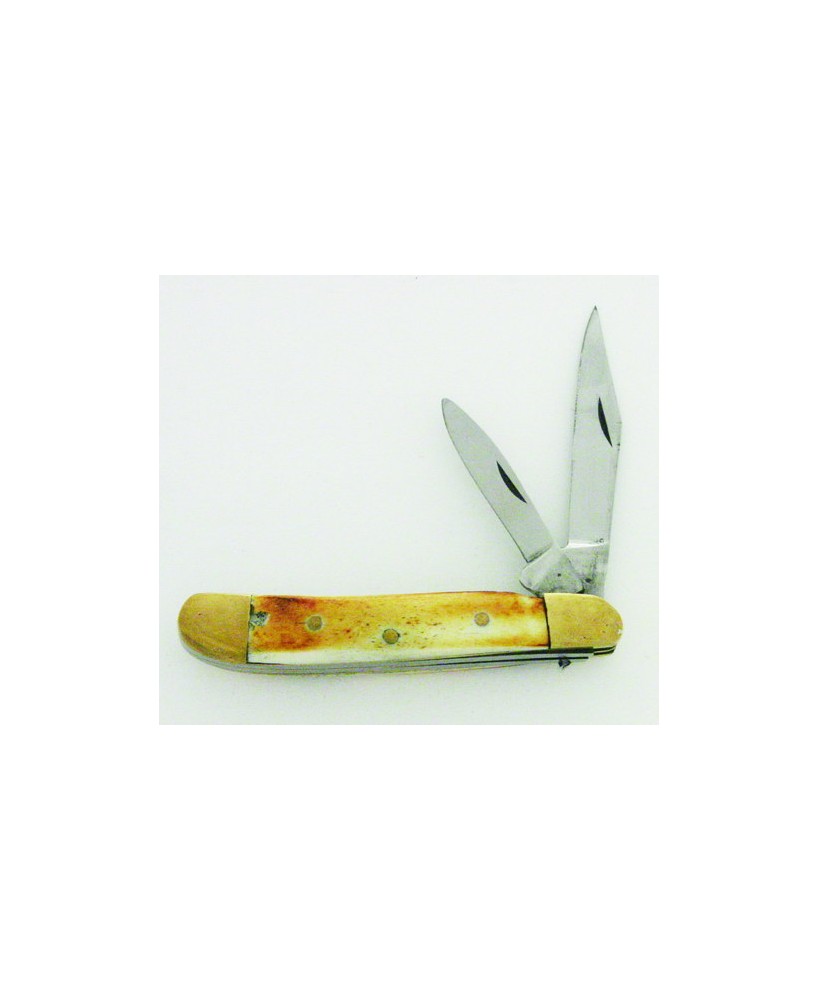 Yellow Bone Ozark Pocket Knife | Vintage Collectible