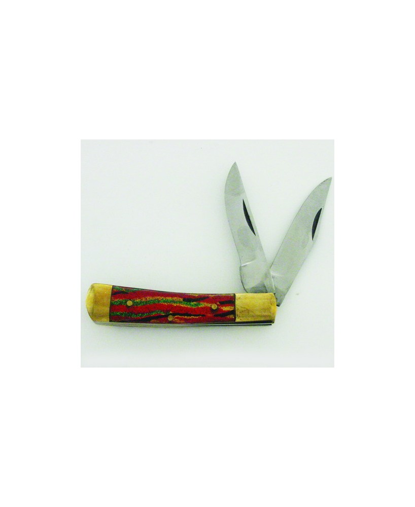 Big Game Trapper Rainbow Pocket Knife