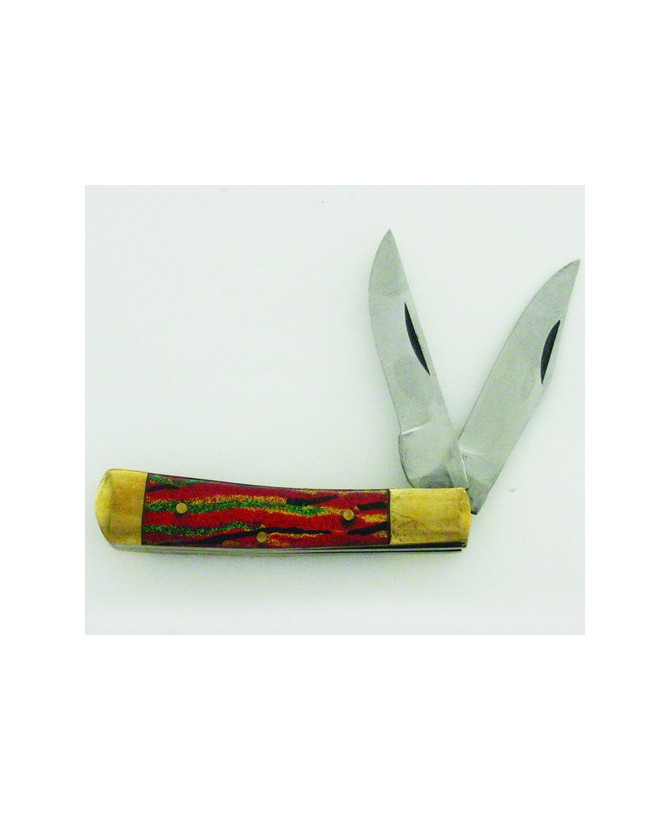 Big Game Trapper Rainbow Pocket Knife