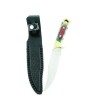 Elk Ridge Hunter Knife - Stainless Steel Blade & Colorwood Handle