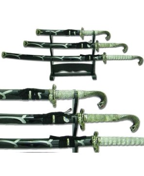 Cobra Head Samurai Katana Set - Legendary Collection