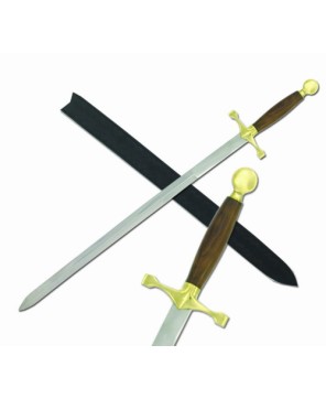 Armorers Next Generation Baron Sword - Stainless Steel Blade & Leather