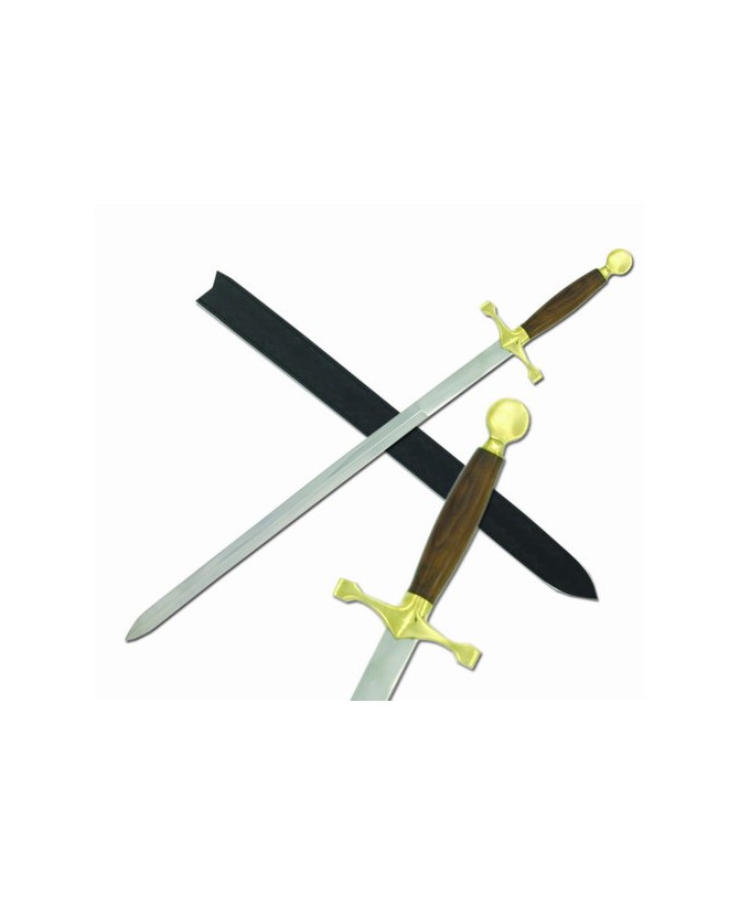Armorers Next Generation Baron Sword - Stainless Steel Blade & Leather