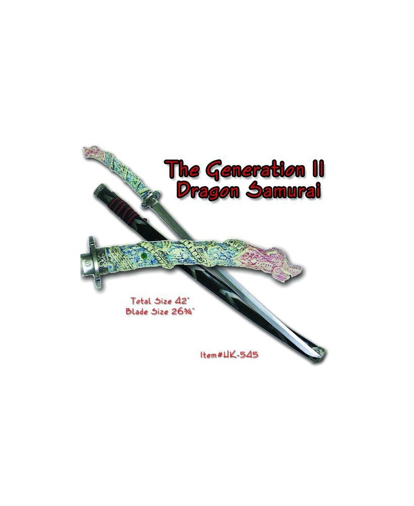 The Generation II Dragon Samurai Sword