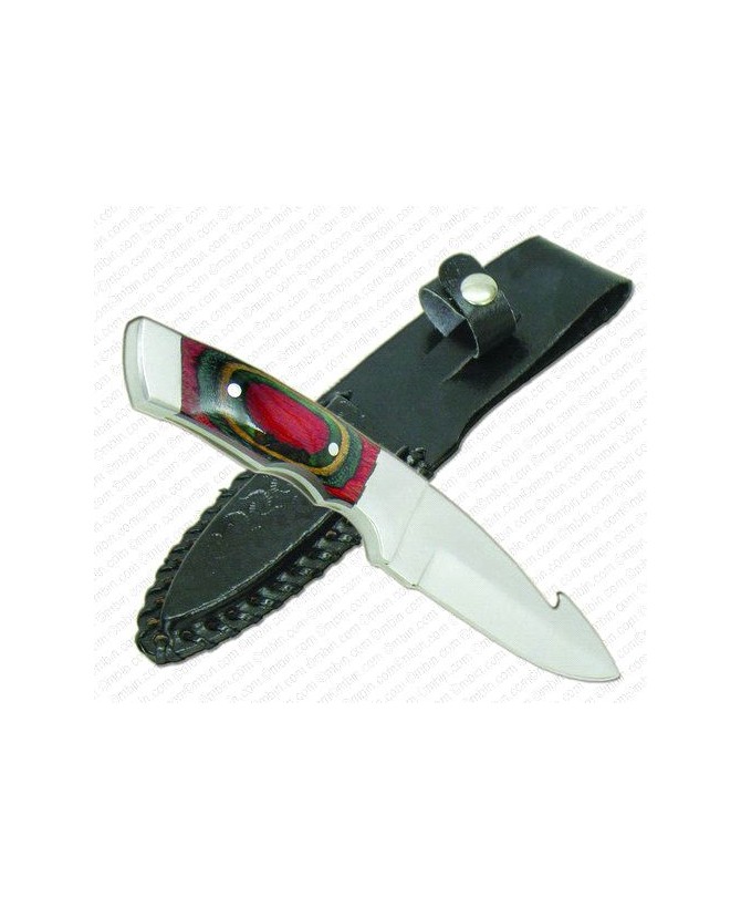 Amazon Guthook Hunter Knife - Colorwood Handle