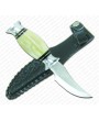 Elkhorn Skinner Knife: Stainless Steel Blade
