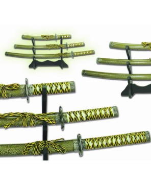 Dragon Red Katana Set - Mythical Blades