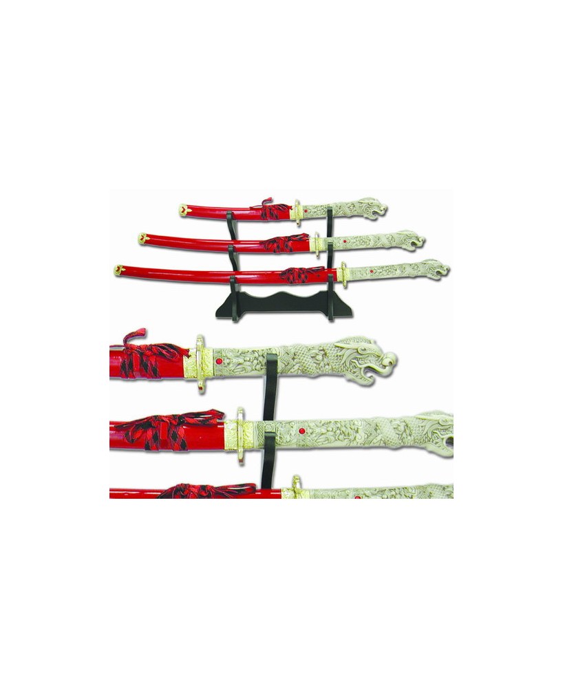 Dragon-Alert Katana Set: Legendary Samurai Swords