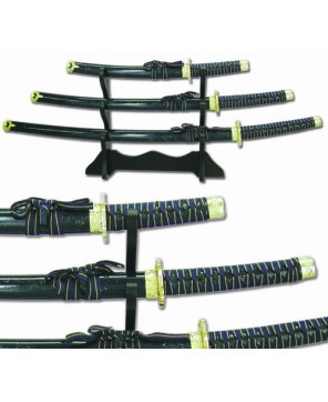 Hornet King Samurai Katana Set - Authentic Blades & Stand