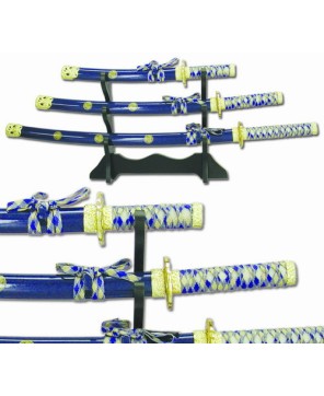 Dark Night Master Samurai Katana Sword Set - Collector's Treasure