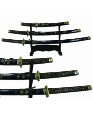 Bumble Bee Master Samurai Katana Sword Set - Perfect Collector's