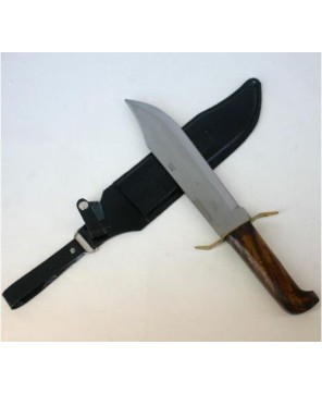 Stainless Steel Bowie Knife - Rosewood Handle Masterpiece