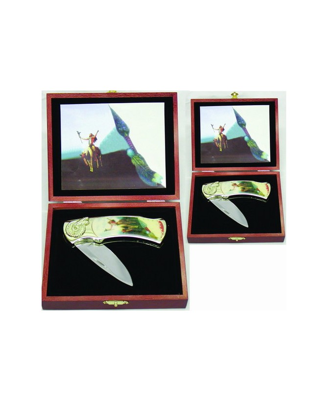 Indian Horseback Expedition Knife - Stainless Steel Collectible