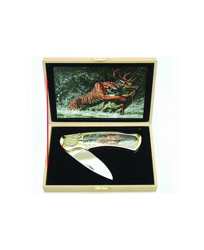 Siberian Tiger Folder Knife - Premium EDC Blade