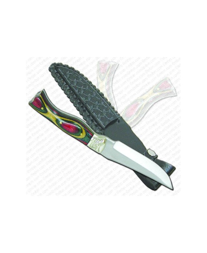 Stainless Steel Talon Grip Bowie Knife - Artisan Craftsmanship