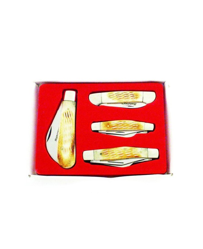Worm Grove Bone Knife Set - Collector's Dream