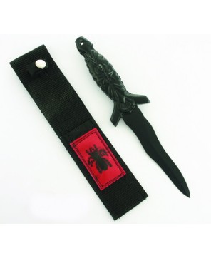 Collector's Spider Boot Knife - Vinyl Scabbard