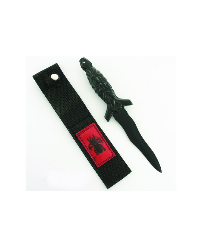 Collector's Spider Boot Knife - Vinyl Scabbard