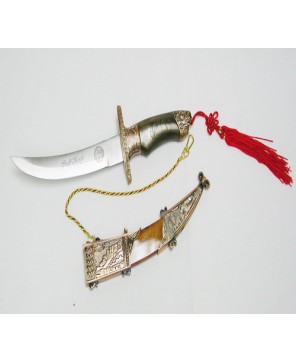 Symbol of Valor: Royal Mongolian Prince Dagger - Stainless Steel Blade