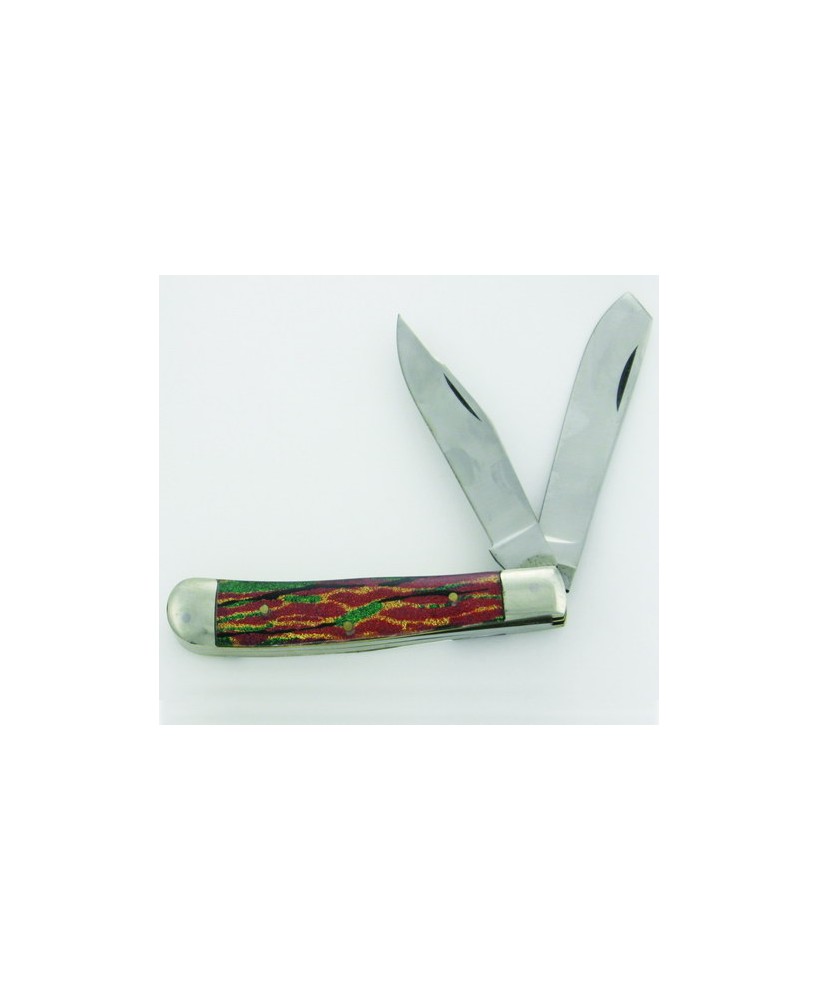 Forest Guardian Camo Pocket Knife - Stainless Steel Blade